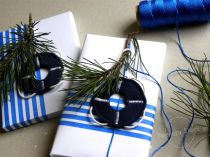 Nautical Gift Wrapping Design by Daga
